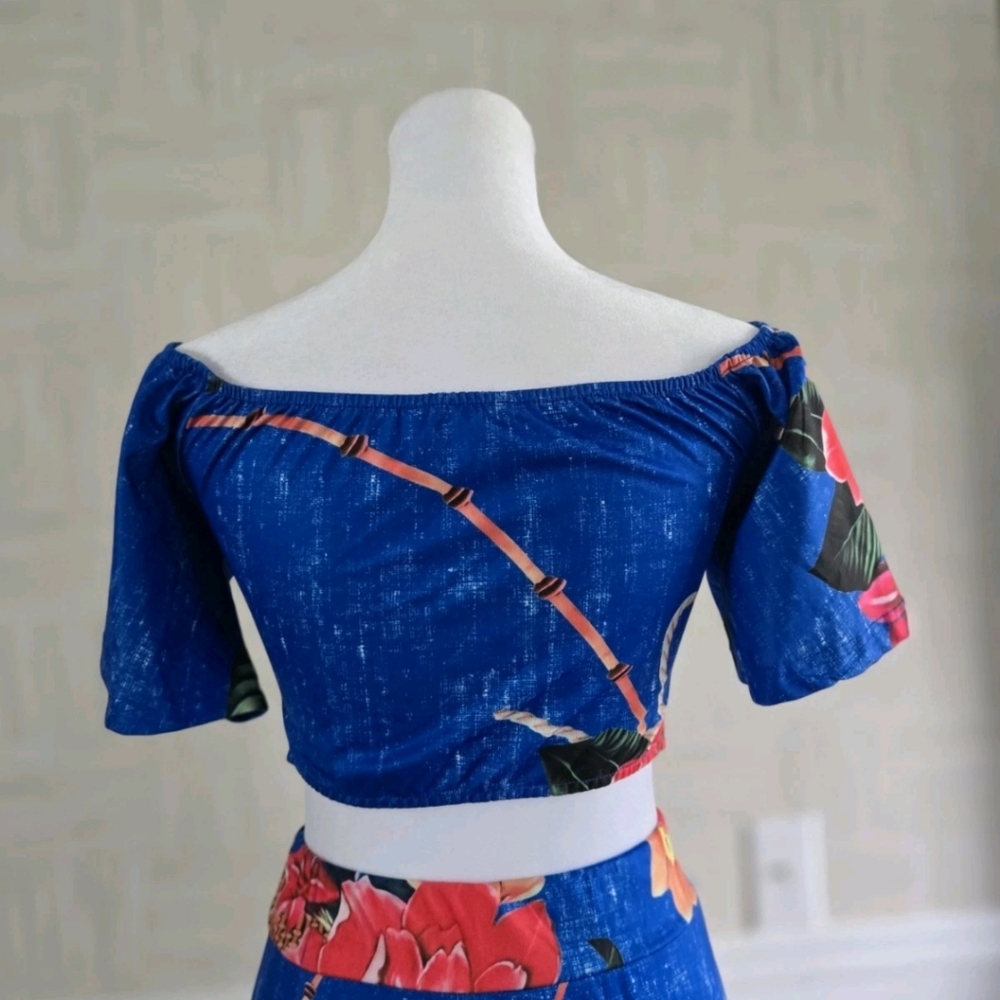 Two Piece Skirt And Crop Top Chic Me small - Picture 4 of 5